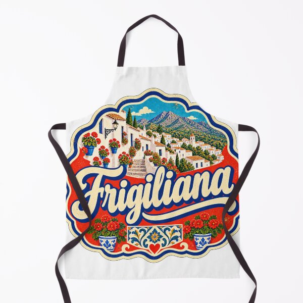 Item preview, Frigiliana Spain Travel Souvenir Painted Mediterranean Sign designed and sold by VisualArtsOasis.