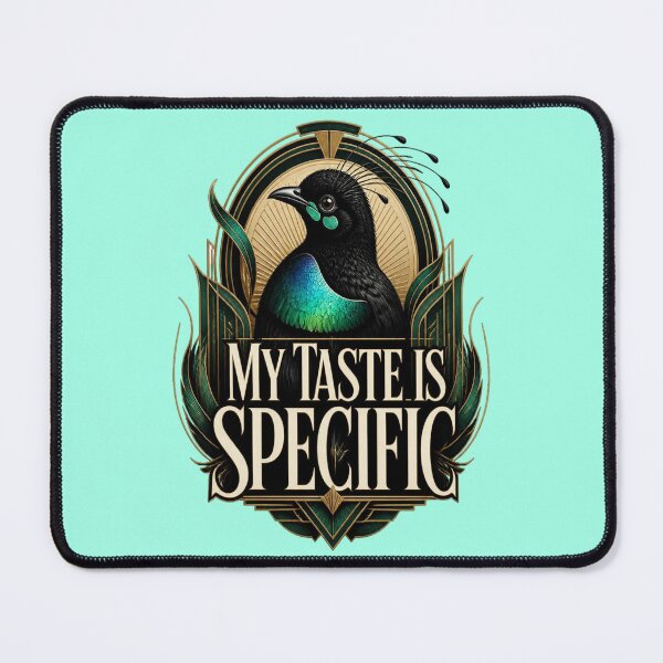 Item preview, Carola's Parotia Shirt - My Taste Is Specific - Bird of Paradise Tee - Luxury Art Deco Exotic Bird Graphic designed and sold by Max Store.