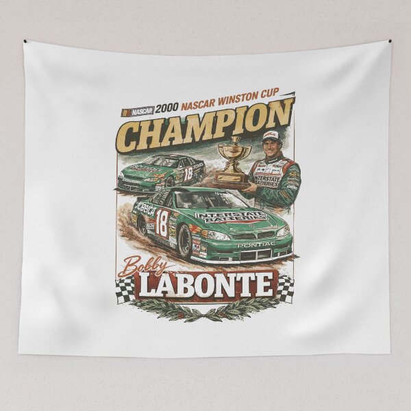 Item preview, Bobby Labonte 2000 NASCAR Champion Poster designed and sold by Matinez Pink.