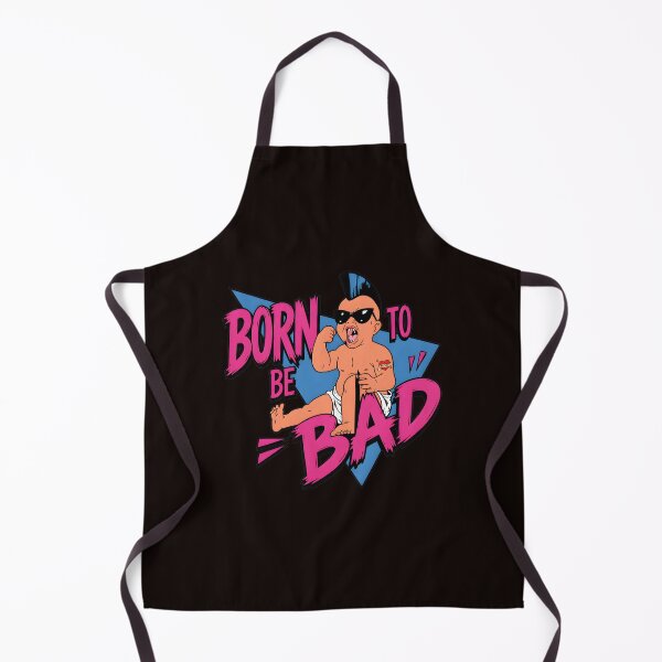 Item preview, Born To Be Bad Mohawk Baby Retro  designed and sold by Scratch-Rainbow.