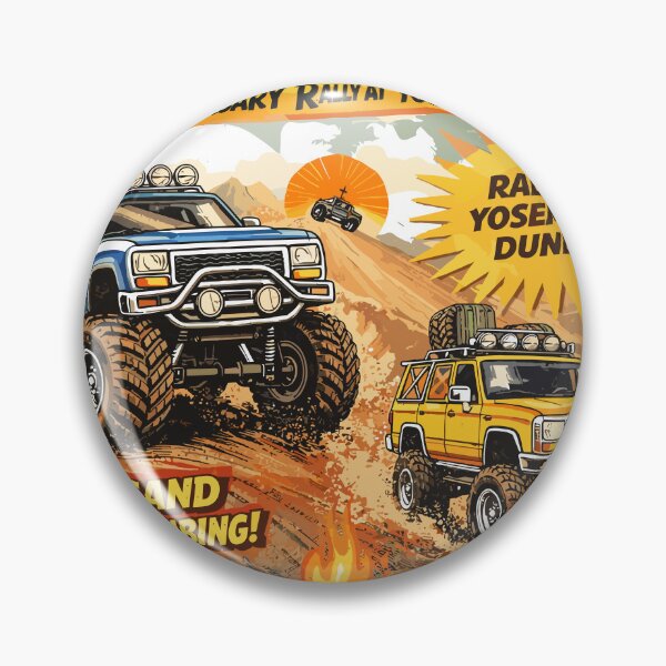 Item preview, Challenger Off-Road Yosemite Dunes Rally Poster designed and sold by Matinez Pink.