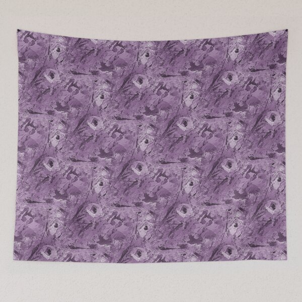 Item preview, Abstract Spring Monochromatic Floral Garden in Mauve designed and sold by Artistestella.
