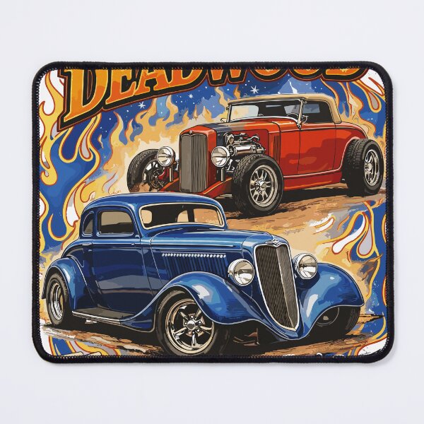 Item preview, Hot Rod Deadwood Nights '04 South Dakota Poster designed and sold by Matinez Pink.