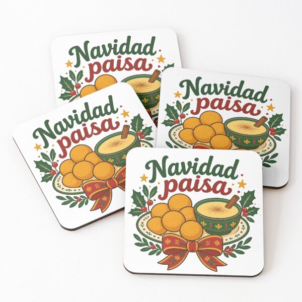 Artikelvorschau, Paisa Weihnachten | Bunuelos und Natilla entworfen und verkauft von Olgavelez.