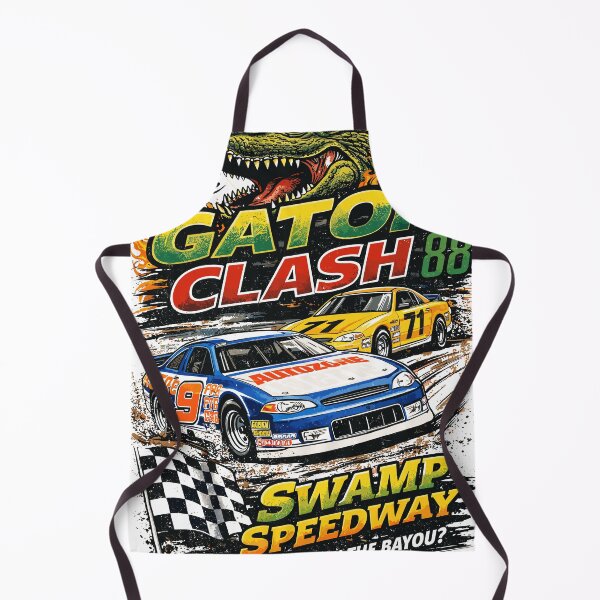 Item preview, Gator Clash 88 Swamp Speedway Poster designed and sold by Matinez Pink.