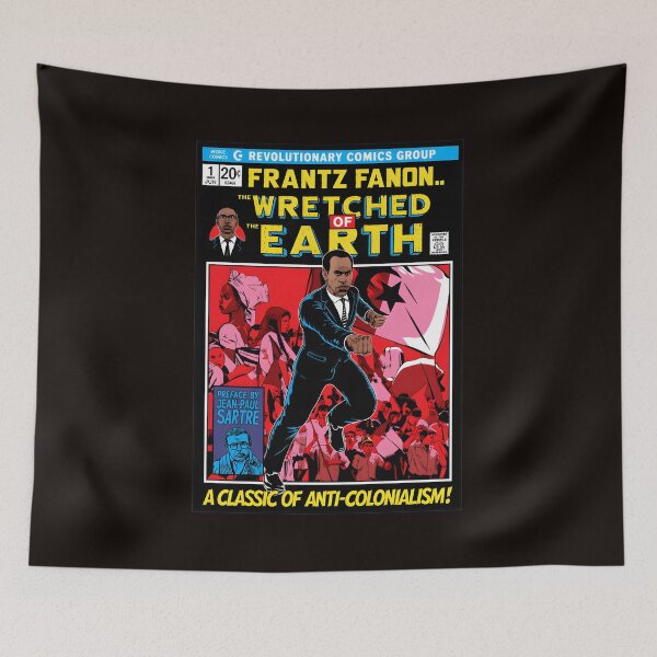 Item preview, Frantz Fanon Wretched Earth Comic Art designed and sold by Scratch-Rainbow.