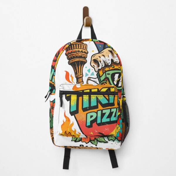 Item preview, Tiki Party Pizza Joint Torched Poster designed and sold by Matinez Pink.