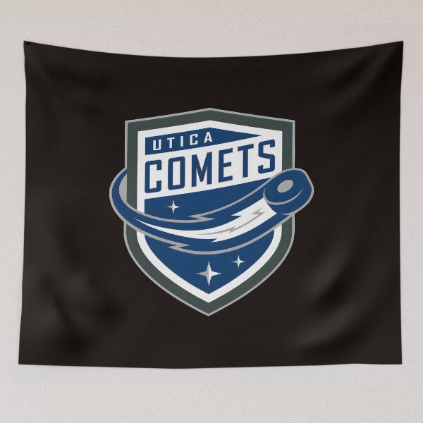 Item preview, Utica Comets Hockey Emblem designed and sold by Scratch-Rainbow.