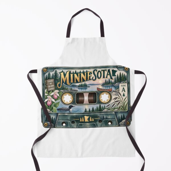 Item preview, Minnesota Retro Cassette Tape designed and sold by Whimspired By Paxx.