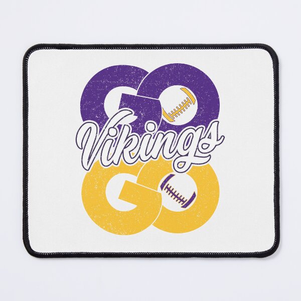 Item preview, Vintage Go Vikings Go Distressed Minnesota Football designed and sold by Floral Vintage.