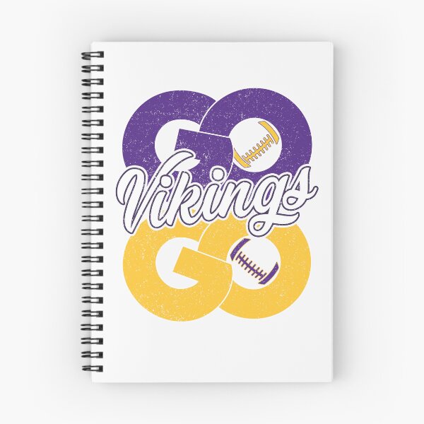 Item preview, Vintage Go Vikings Go Distressed Minnesota Football designed and sold by Floral Vintage.