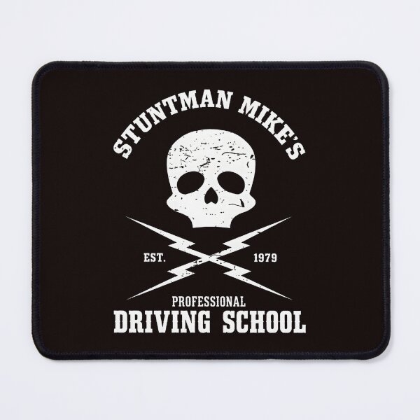 Item preview, Stuntman Mike's Professional Driving School Skull Lightning designed and sold by Scratch-Rainbow.