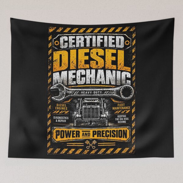 Item preview, Certified Diesel Mechanic Heavy Duty Repair Shirt designed and sold by StudioBilly3000.