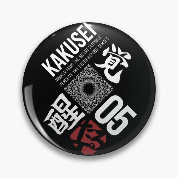 Item preview, KAKUSEI Awakening - Japanese Kanji Cyberpunk Techwear Graphic designed and sold by TarunekoT.