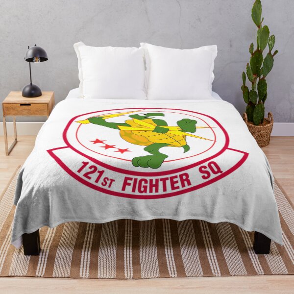 Item preview, 121St Fighter Squadron Patch - The Flying Turtles Insignia designed and sold by GivingGraphics.