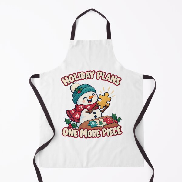 Item preview, Cute Christmas Puzzle Lover Snowman designed and sold by epic-phrases.