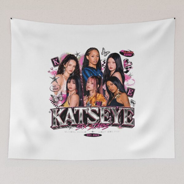 Item preview, Katseye kpop music band designed and sold by carlottaiart.