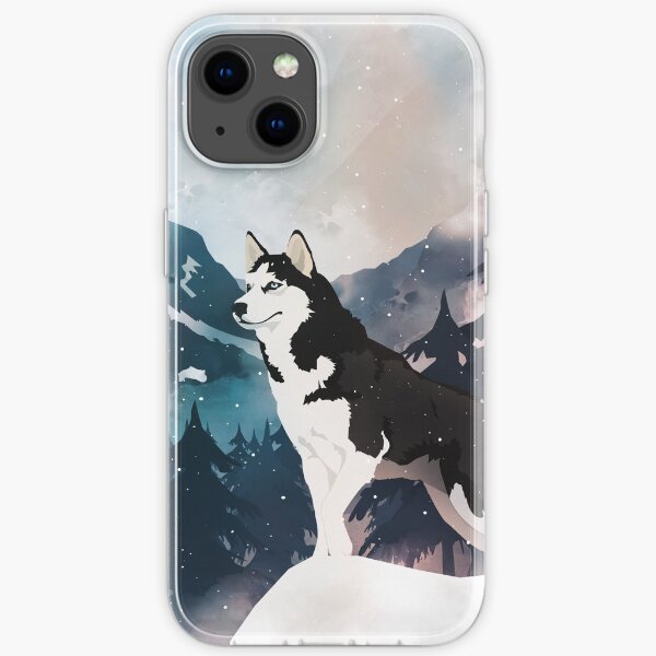 Mountain Husky iPhone Soft Case