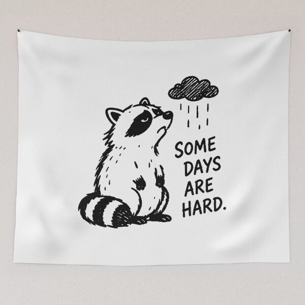 Item preview, Jimothy raccoon lazy meme designed and sold by ViolettaGlass.