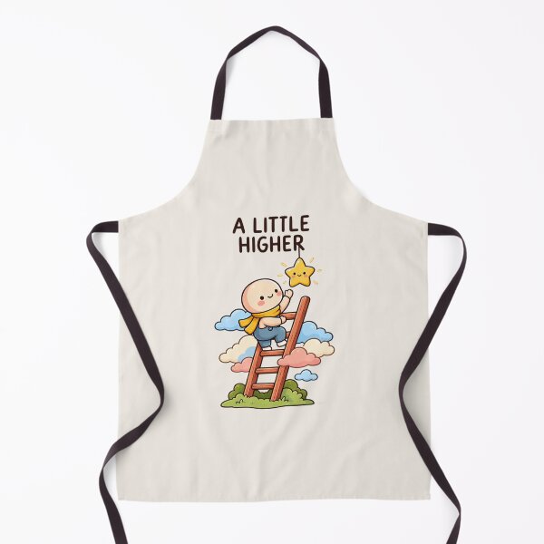 Item preview, A Little Higher | Cute Inspirational Growth Motivation Climbing designed and sold by MrDev.