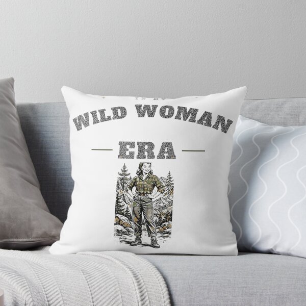 Item preview, In My Wild Woman Era Vintage Woodcut T-Shirt designed and sold by FitEnvy.