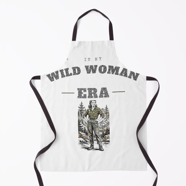 Item preview, In My Wild Woman Era Vintage Woodcut T-Shirt designed and sold by FitEnvy.