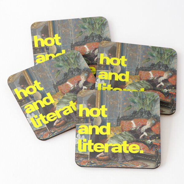 Item preview, Hot and Literate designed and sold by bunnyhole.