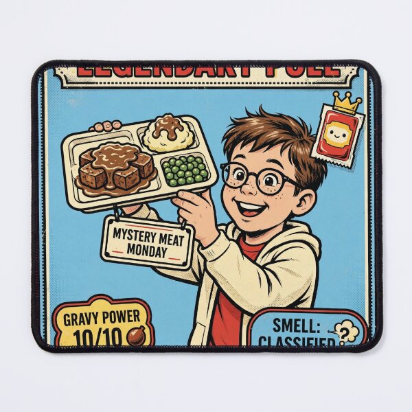 Item preview, Legendary Pull Mystery Meat Monday Funny Kids Trading Card Shirt designed and sold by Hearth & Hue.