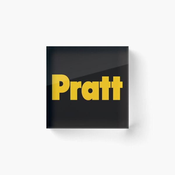 Item preview, Pratt Bold Yellow Typography designed and sold by Thecreepofc.