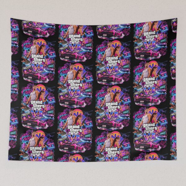 Item preview, GTA 6 Vice City designed and sold by PYPuzzle.