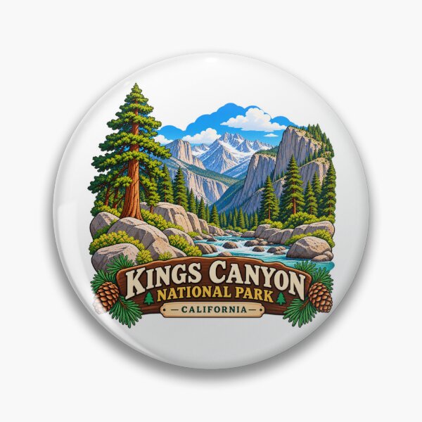 Item preview, Kings Canyon National Park, California - Sierra Nevada Landscape designed and sold by Myra365Art.