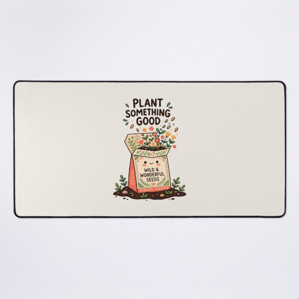 Item preview, Plant Something Good | Cute Gardening Inspirational Quote designed and sold by MrDev.
