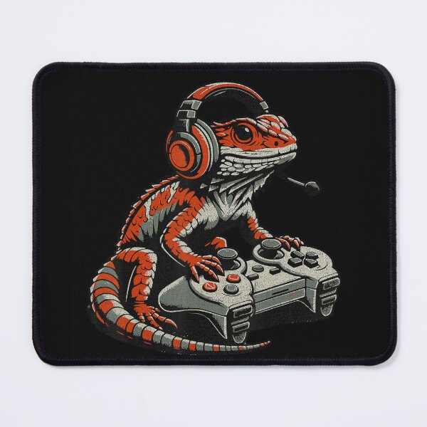 Item preview, Bearded Dragon Gamer Video Game Controller designed and sold by ilfaooran.