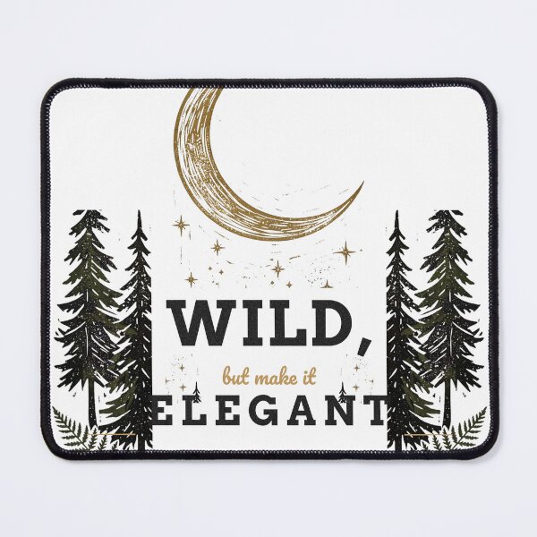 Item preview, Wild But Make It Elegant — Celestial Forest Moon Art designed and sold by FitEnvy.