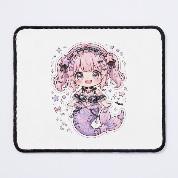 Item preview, Kawaii Pastel Goth Mermaid Starfish Princess Y2K Coquette Cute Anime designed and sold by Ladybug223.
