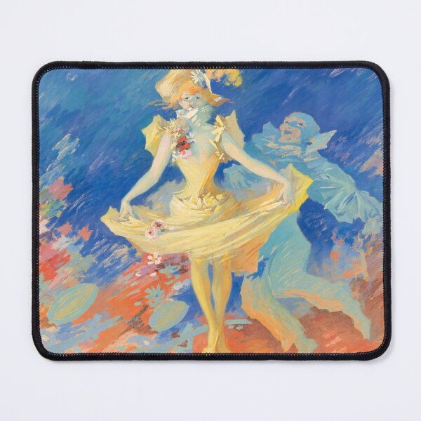 Item preview, Vintage Art Nouveau Wall Art, Danse avec Pierrot Print, Jules Chéret Poster designed and sold by RickE.