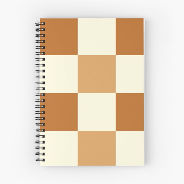 Item preview, Checkered //Retro Checkerboard // Warm Burnt Orange Terracotta // sunset Geometric //Plaid // Xlarge designed and sold by DColourMuse.