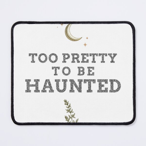 Item preview, Too Pretty to Be Haunted Vintage Halloween T-Shirt designed and sold by FitEnvy.