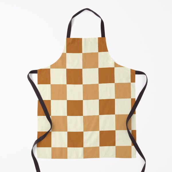 Item preview, Checkered //Retro Checkerboard // Warm Burnt Orange Terracotta // sunset Geometric //Plaid //large designed and sold by DColourMuse.