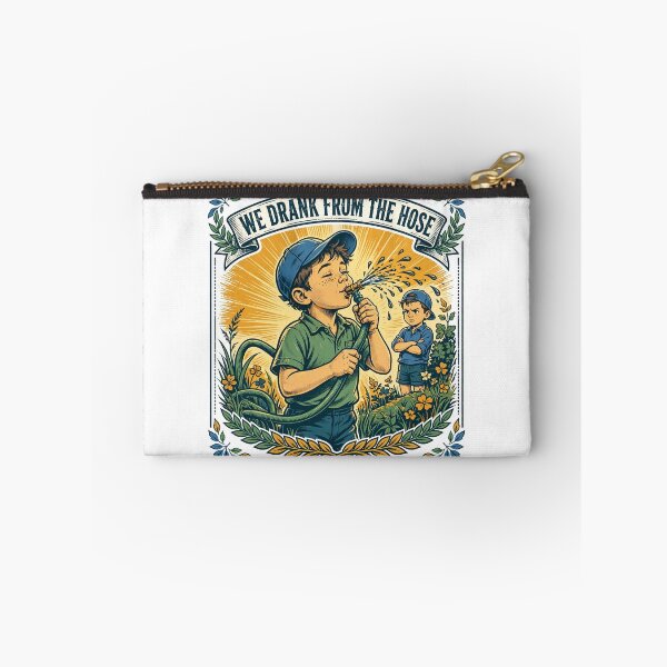 Item preview, We Drank From The Hose Funny Summer Shirt designed and sold by Hearth & Hue.