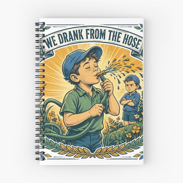Item preview, We Drank From The Hose Funny Summer Shirt designed and sold by Hearth & Hue.