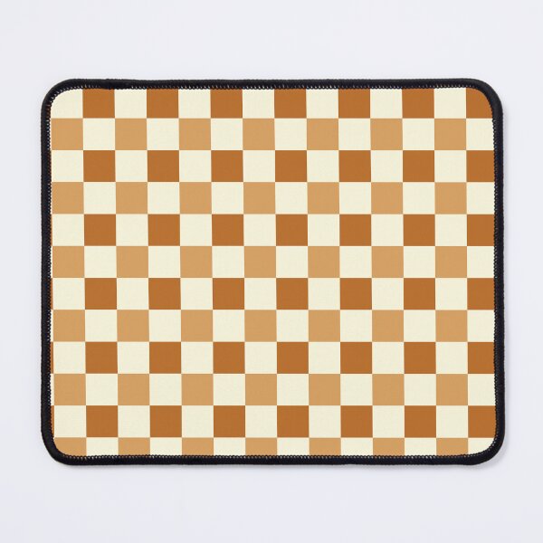 Item preview, Checkered //Retro Checkerboard // Warm Burnt Orange Terracotta // sunset Geometric //Plaid // medium designed and sold by DColourMuse.