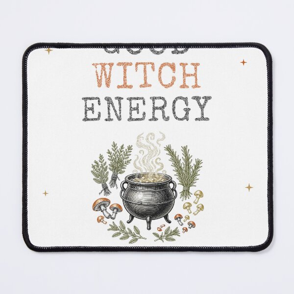 Item preview, Good Witch Energy Vintage Cauldron T-Shirt designed and sold by FitEnvy.