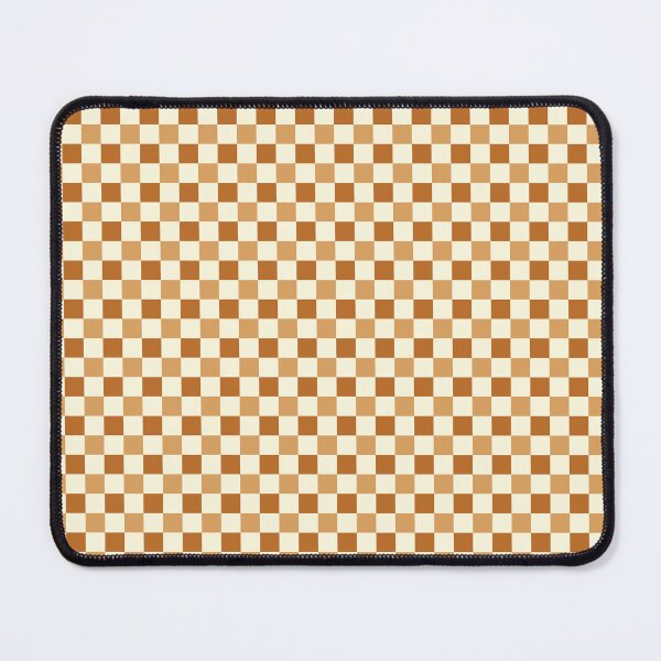 Item preview, Checkered //Retro Checkerboard // Warm Burnt Orange Terracotta // sunset Geometric //Plaid //small designed and sold by DColourMuse.