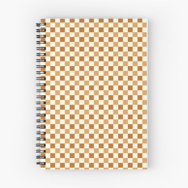 Item preview, Checkered //Retro Checkerboard // Warm Burnt Orange Terracotta // sunset Geometric //Plaid //small designed and sold by DColourMuse.