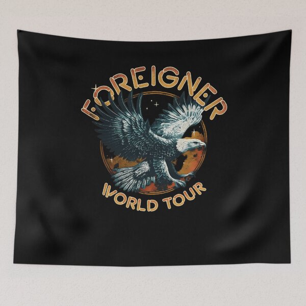 Item preview, Foreigner World Tour Soaring Eagle designed and sold by Annanas1.