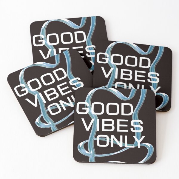 Item preview, Good Vibes Only Metallic Flow  designed and sold by Brookvin.