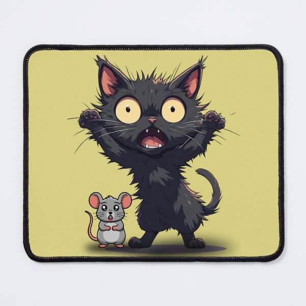 Item preview, Scaredy Cat and Tiny Mouse designed and sold by BeeStylishTees.