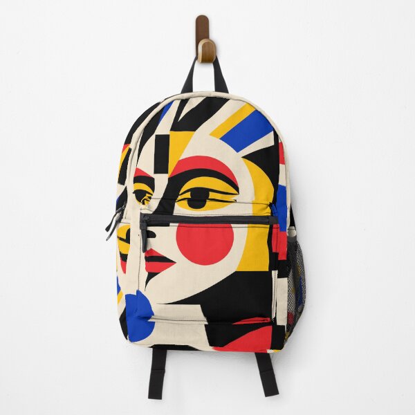 Item preview, Radiant Profile — Bauhaus Geometric Woman Portrait designed and sold by RamyGallery.
