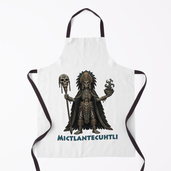 Item preview, Mictlantecuhtli, the Mexica (Aztec) God of the Underworld designed and sold by ArteTeoma.